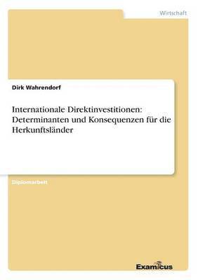 bokomslag Internationale Direktinvestitionen