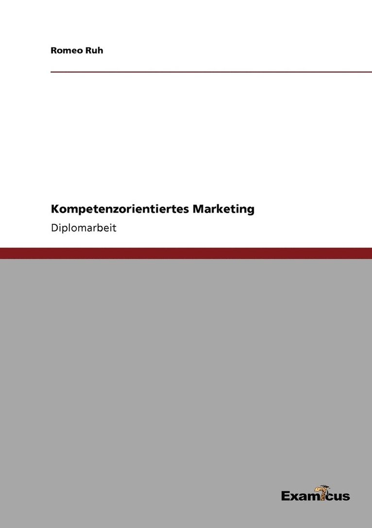 Kompetenzorientiertes Marketing 1