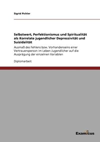 bokomslag Selbstwert, Perfektionismus und Spiritualitat als Korrelate jugendlicher Depressivitat und Suizidalitat