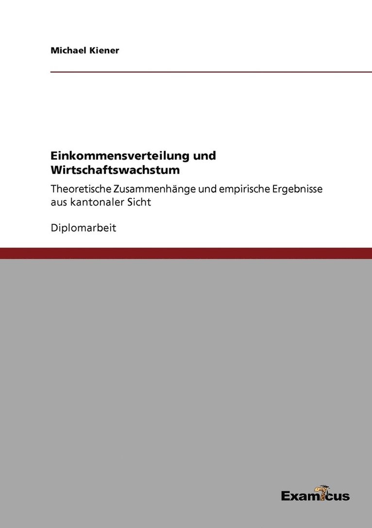 Einkommensverteilung und Wirtschaftswachstum 1