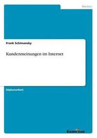 bokomslag Kundenmeinungen im Internet