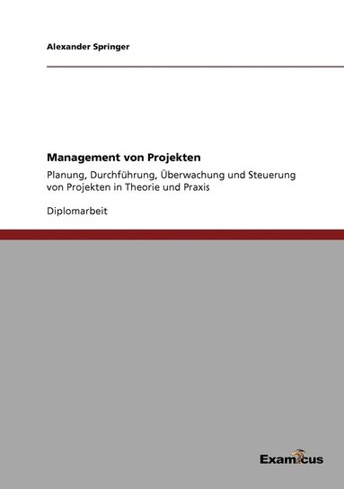 bokomslag Management von Projekten