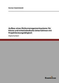 bokomslag Aufbau eines Risikomanagementsystems für kleine und mittelständische Unternehmen mit Projektleistungstätigkeit