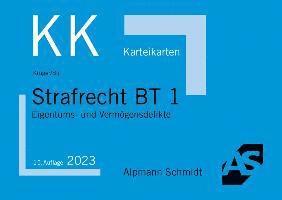 bokomslag Karteikarten Strafrecht BT 1