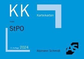 bokomslag Karteikarten StPO