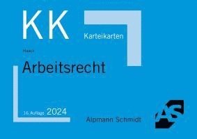 bokomslag Karteikarten Arbeitsrecht