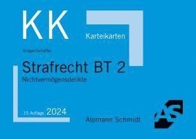 bokomslag Karteikarten Strafrecht BT 2