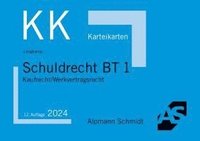 bokomslag Karteikarten Schuldrecht BT 1