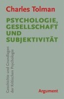 bokomslag Psychologie, Gesellschaft und Subjektivität