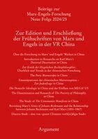 Rolf Hecker, Richard Sperl, Carl-Erich Vollgraf - Zur Edition und Erschließung der Frühschriften von Marx und Engels in der VR China, Häftad