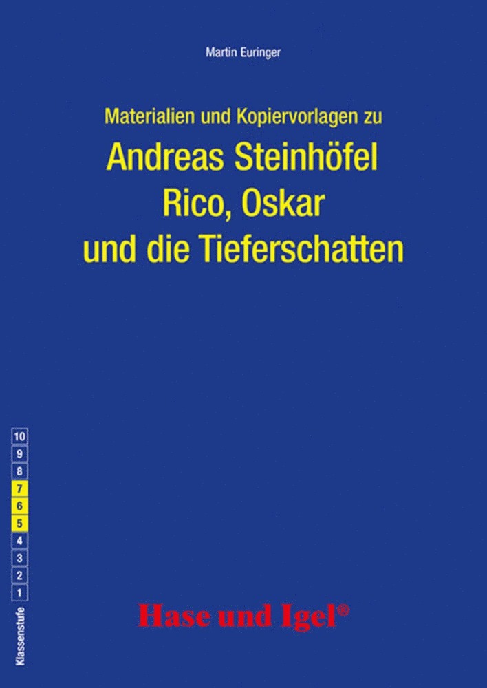 Martin Euringer, Andreas Steinhöfel - Rico, Oskar 01 und die Tieferschatten. Begleitmaterial, Häftad
