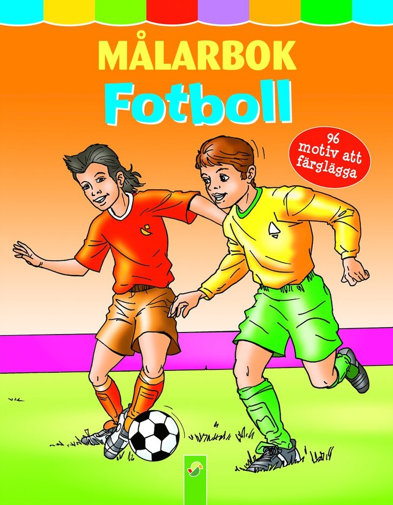 Målarbok fotboll