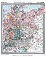 Historische Karte:  Deutsches Reich - Deutschland, um 1903 (plano) 1