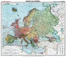bokomslag Historische Karte: Europa, um 1910 (Plano)