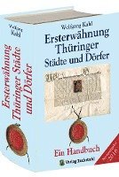 bokomslag Ersterwähnung Thüringer Städte und Dörfer - Ein Handbuch - Ausgabe 2016