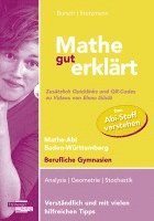 bokomslag Mathe gut erklärt Baden-Württemberg Berufliche Gymnasium