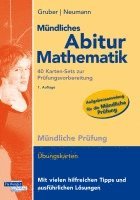 bokomslag Mündliches Abitur Mathematik, 40 Karten-Sets zur Prüfungsvorbereitung