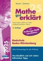 bokomslag Mathe gut erklärt 2025 Realschule Baden-Württemberg