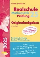 bokomslag Mathematik-Prüfung 2025 Originalaufgaben Realschule Baden-Württemberg