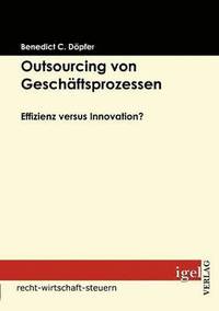 bokomslag Outsourcing von Geschftsprozessen