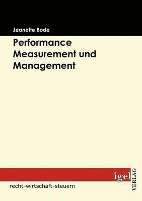 bokomslag Performance Measurement und Management