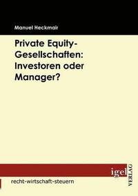 bokomslag Private Equity-Gesellschaften