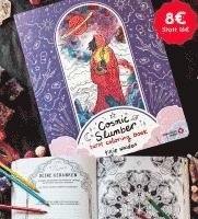 bokomslag Cosmic Slumber Tarot Coloring Book