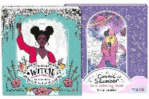 bokomslag Modern Witch Tarot Coloring Book / Cosmic Slumber Tarot Coloring Books-Bundle. 2 Bände