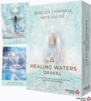Rebecca Campbell - Healing Waters Orakel - 44 Karten mit Botschaften und Anleitungen, Häftad