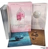 bokomslag Crystal Healing Cards - 44 Karten mit Botschaften und Anleitung (Heilsteine, Edelsteine, Kristalle - Bedeutung und Anwendung)