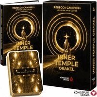 Rebecca Campbell - Inner Temple Orakel - 44 farbige Orakelkarten mit 160-seitigem farbigen Booklet (Magnetschachtel mit Kartenrahmen), Häftad