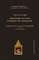 bokomslag Gegenstand und erste Prinzipien der Metaphysik
