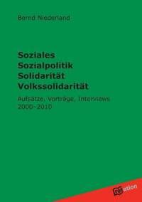 bokomslag Soziales Sozialpolitik Solidaritat Volkssolidaritat