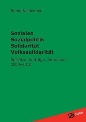 Soziales Sozialpolitik Solidaritat Volkssolidaritat 1