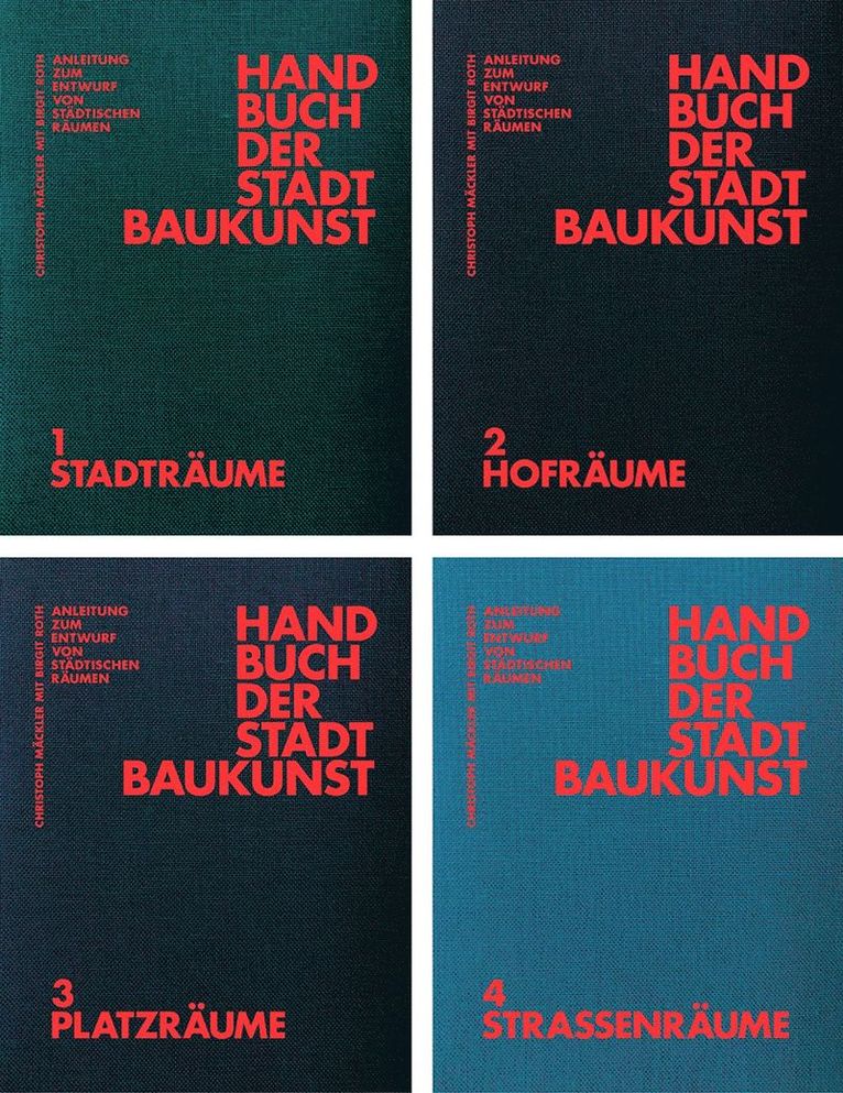 Christoph Mäckler, Deutsches Institut für Stadtbaukunst, Christoph Mackler, Deutsches Institut fur Stadtbaukunst, Deutsches Institut Für Stadtbaukunst - Handbuch der Stadtbaukunst, Inbunden