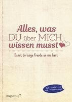 bokomslag Alles, was du über mich wissen musst