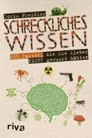 bokomslag Schreckliches Wissen