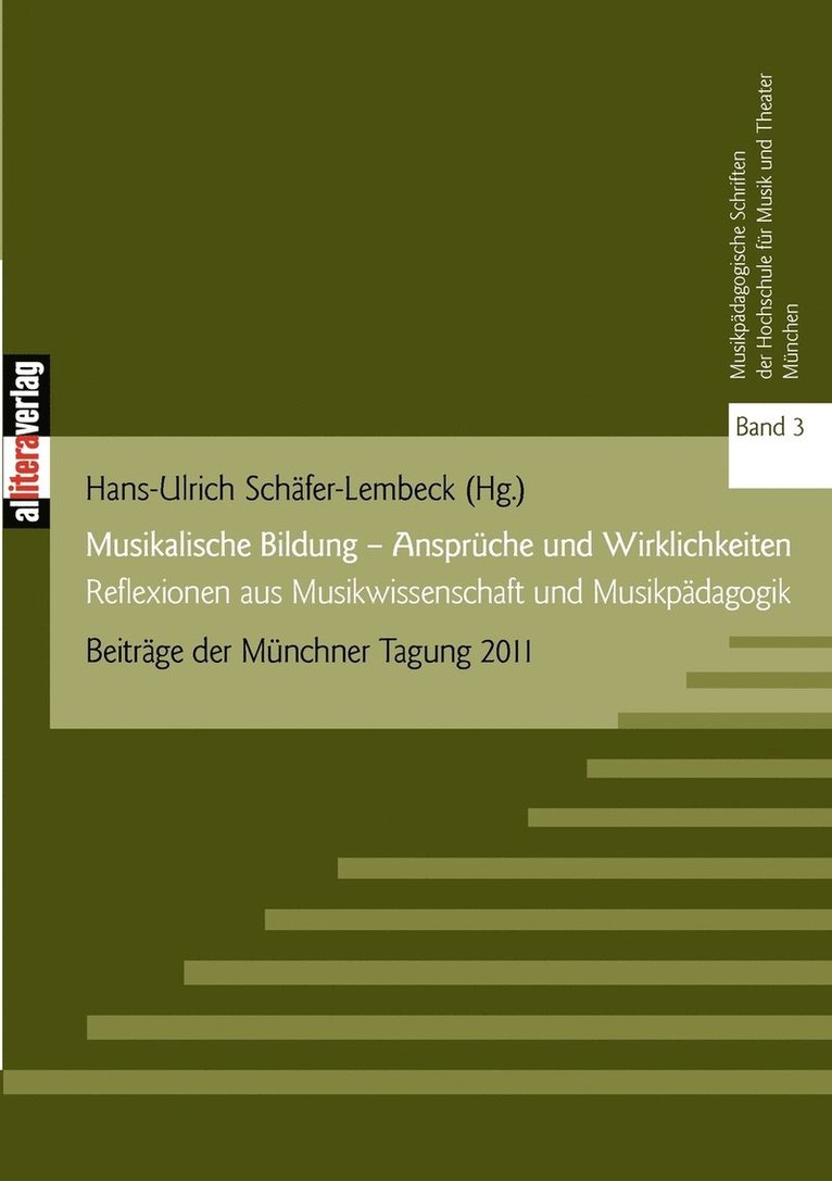 Hans-Ulrich Schäfer-Lembeck - Musikalische Bildung, Häftad