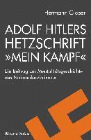 Hermann Glaser - Adolf Hitlers Hetzschrift 'Mein Kampf', Häftad