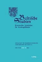 Altertumskunde und Kunst e. V. Gesellschaft für pommersche Geschichte - Baltische Studien, Pommersche Jahrbücher für Landesgeschichte. Band 109 NF, Häftad