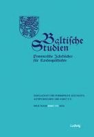 Altertumskunde und Kunst e. V. Gesellschaft für pommersche Geschichte - Baltische Studien, Pommersche Jahrbücher für Landesgeschichte. Band 110 NF, Häftad