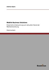 bokomslag Mobile Business Solutions