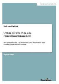 bokomslag Online-Volunteering und Freiwilligenmanagement