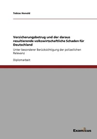 bokomslag Versicherungsbetrug und der daraus resultierende volkswirtschaftliche Schaden fr Deutschland