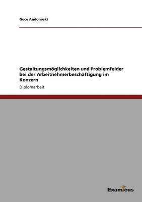 bokomslag Gestaltungsmglichkeiten und Problemfelder bei der Arbeitnehmerbeschftigung im Konzern