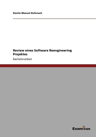 bokomslag Review eines Software Reengineering Projektes