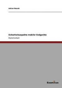 bokomslag Sicherheitsaspekte mobiler Endgeräte