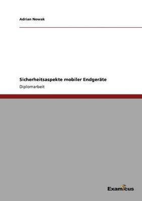 bokomslag Sicherheitsaspekte mobiler Endgerate