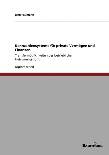 bokomslag Kennzahlensysteme fur private Vermoegen und Finanzen