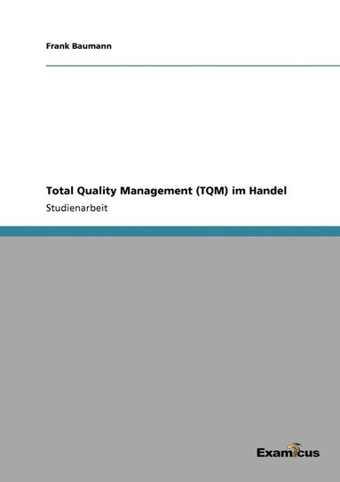 bokomslag Total Quality Management (TQM) im Handel